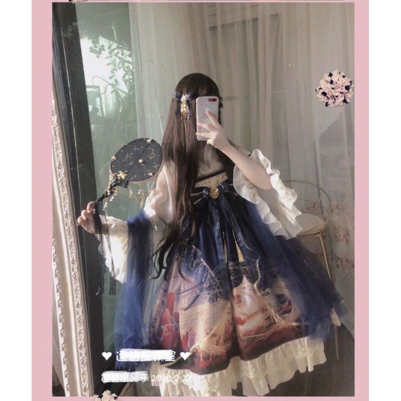 YAS0734-Váy Lolita cáo chín đuôi Funny sauce