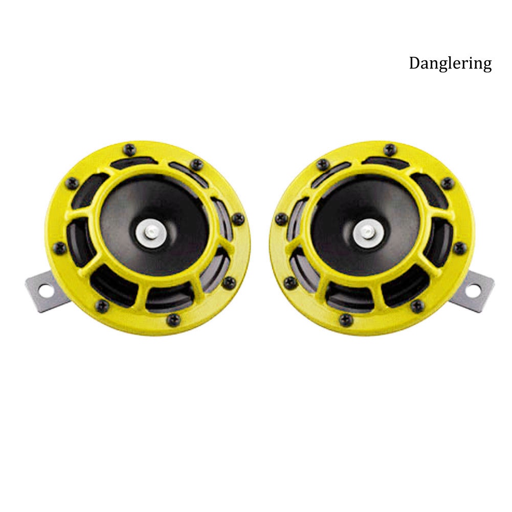 1 Cặp Loa 12V Không Thấm Nước Âm Thanh Cao / Thấp Cho Xe Hơi / Xe Tải