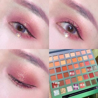 Phấn mắt nội địa trung nhiều màu