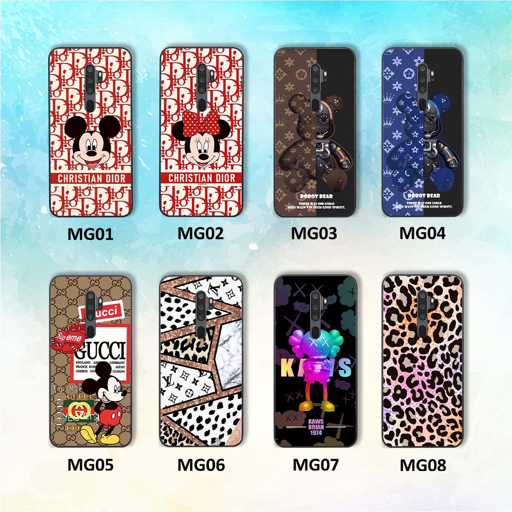 Ốp lưng Oppo A5 2020 / A9 2020 hình thương hiệu, thời trang, cute, đáng yêu