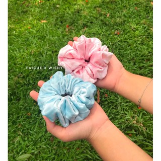 Cột tóc vải Scrunchies 1 lớp
