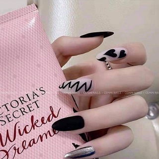 Nail box móng úp thiết kế - kèm theo dũa và keo gắn