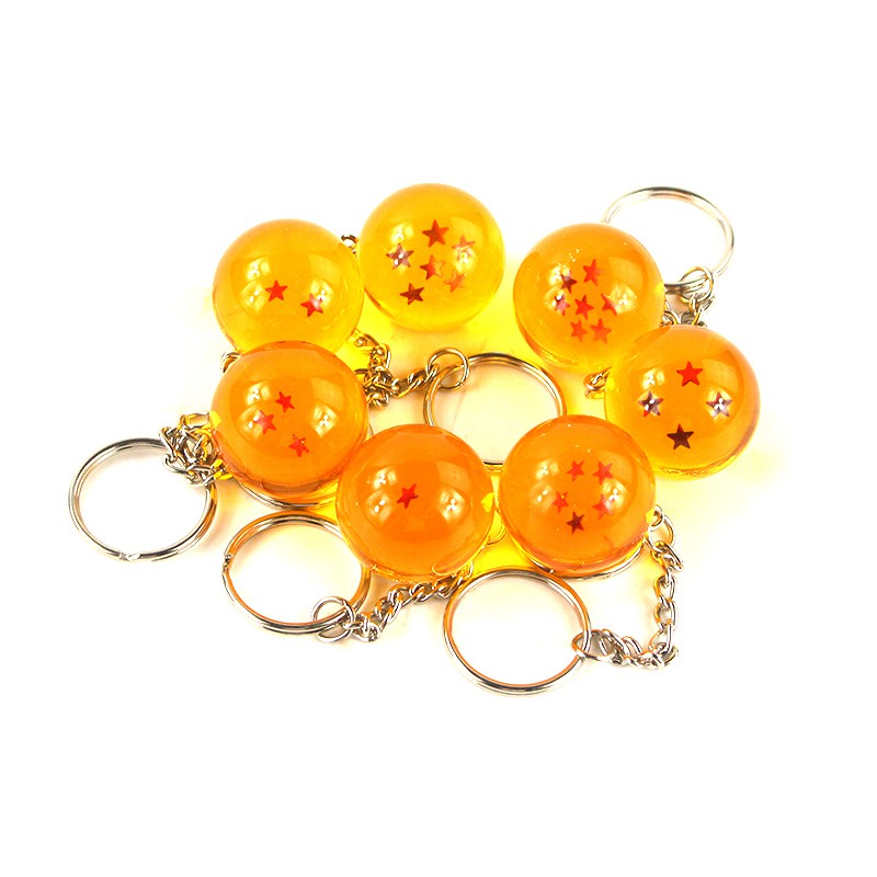 Móc Khóa Hình Bảy Viên Ngọc Rồng 2.5cm