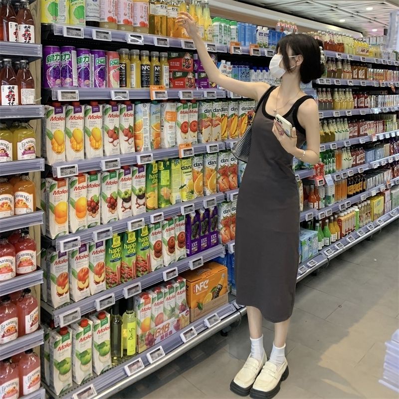 Đầm Ôm Eo Hai Dây Thời Trang Gợi Cảm Cho Nữ