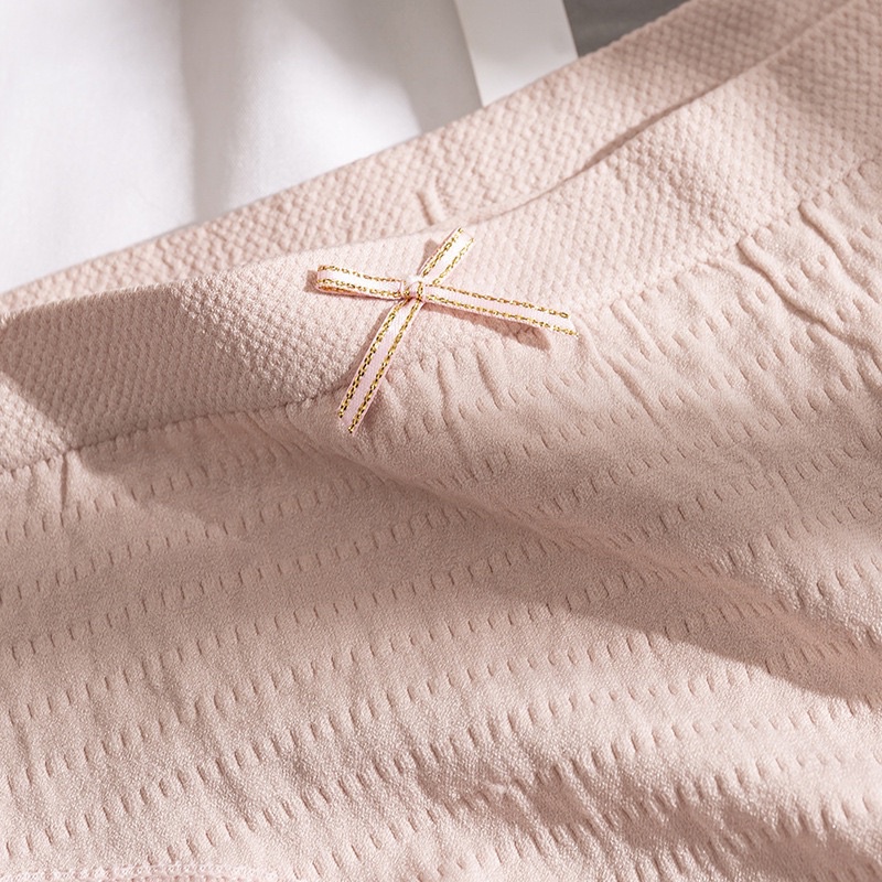 Quần lót Nữ Dệt kim cotton Nâng mông cạp cao Co dãn F5