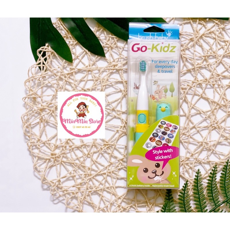 BÀN CHẢI ĐIỆN BABY BRUSH HÀNG CHÍNH HÃNG UK CHO BÉ TỪ 0-3 TUỔI