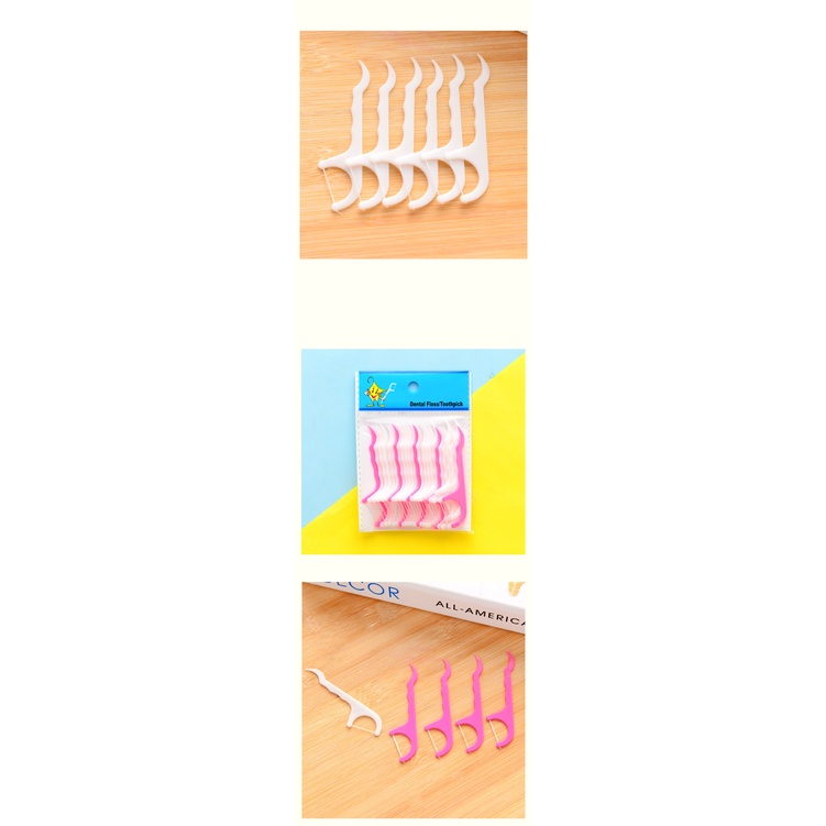 Chỉ Nha Khoa Túi 25 chiếc - Tăm Xỉa Răng Chăm Sóc Răng Miệng CNK