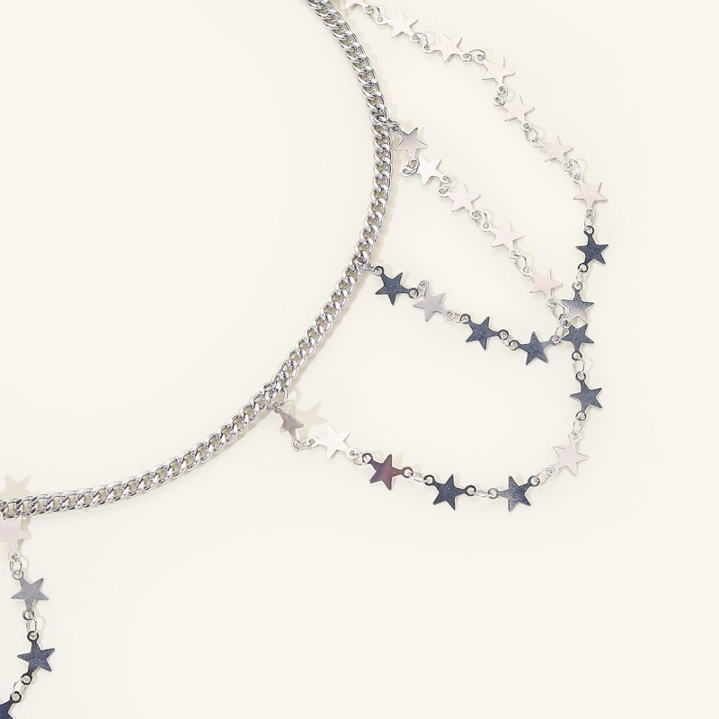 Chuỗi Dây Đeo Chân Đính Ngôi Sao Tua Rua Lấp Lánh Dành Cho Nữ