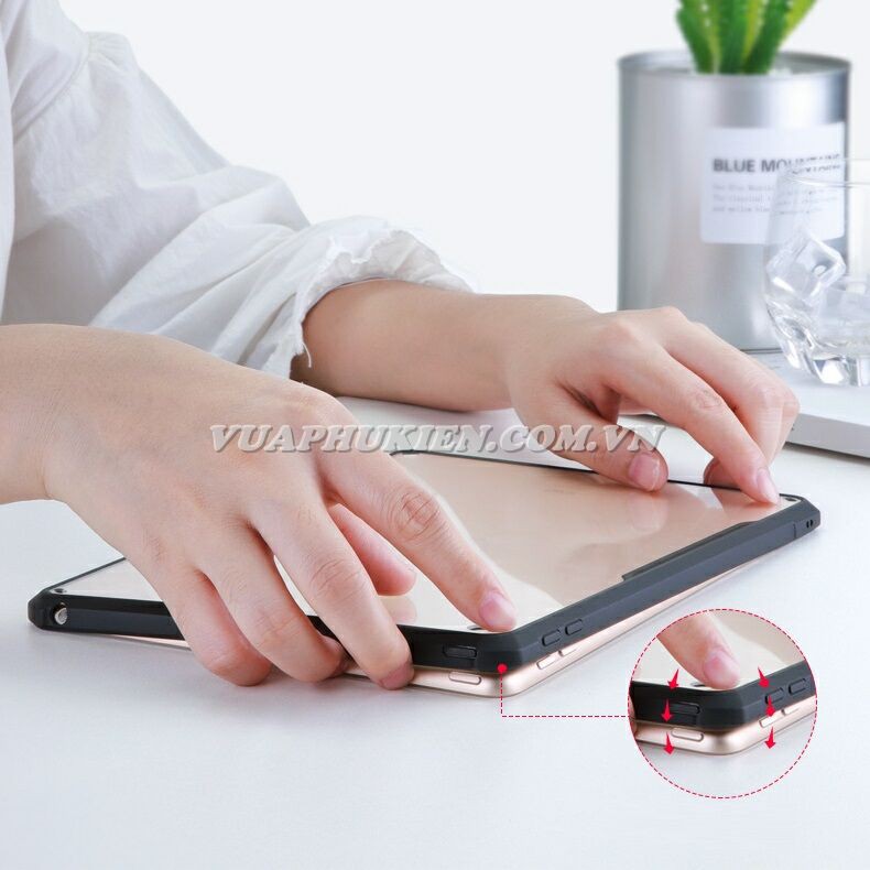 Ốp lưng XUNDD chống sốc cho iPad 9.7 inch 2017/2018/Pro 9.7 inch/Air 2/Mini 4/5 inch lưng trong suốt viền dẻo | BigBuy360 - bigbuy360.vn