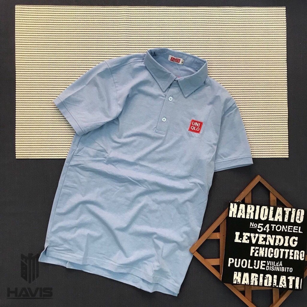 Áo thun nam cổ bẻ Havis hàng xuất khẩu chất lượng tốt  - Thời Trang Havis - ASTD002