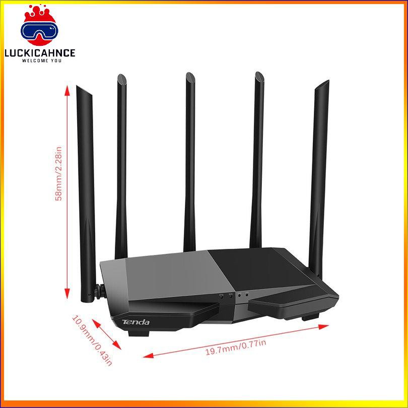 Bộ định tuyến wifi không dây tốc độ cao Tenda Ac7 5 an ten 5G