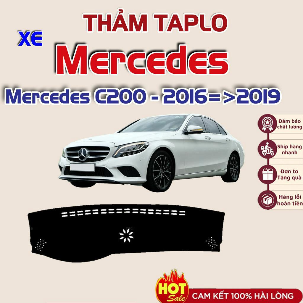 Thảm taplo xe Mercedes C200 - 2016 2017 2018 2019