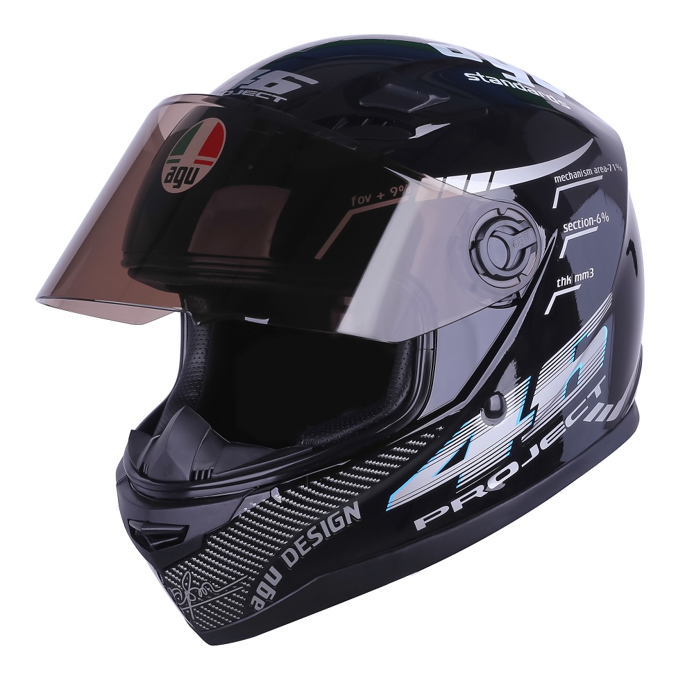 Mũ bảo hiểm Full Face AGU tem 46 - ASA HELMETS