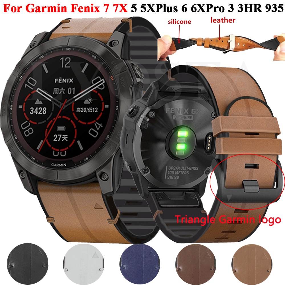Dây Đeo Silicone Thay Thế Cho Đồng Hồ Thông Minh Garmin Fenix 7x 7 5 / 5x Plus 6x 6Pro 22 26mm
