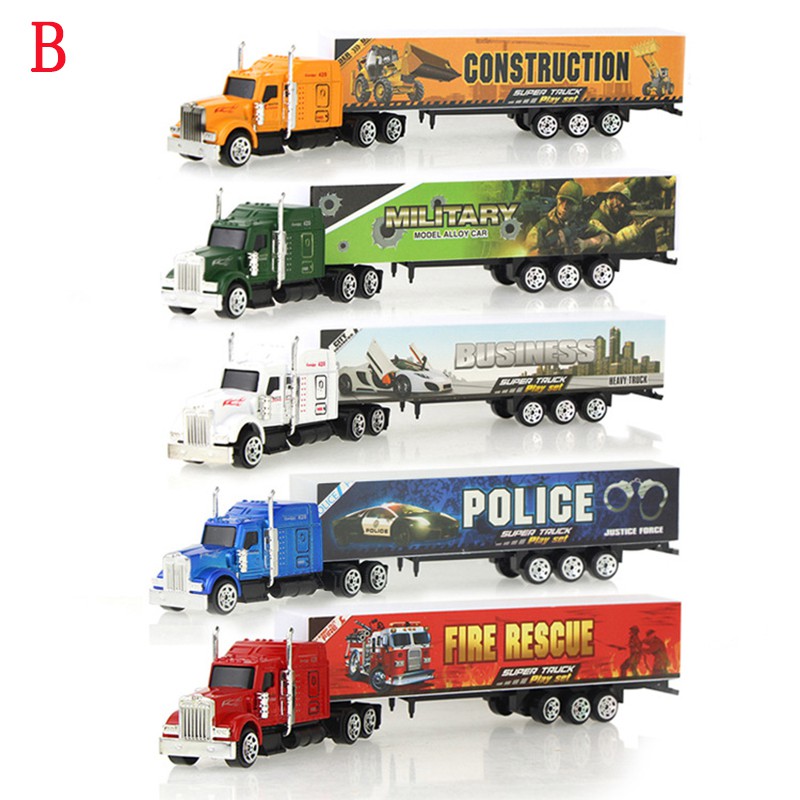 Mô hình xe đồ chơi bằng nhôm với 4 kiểu dáng khác nhau dành cho các bé