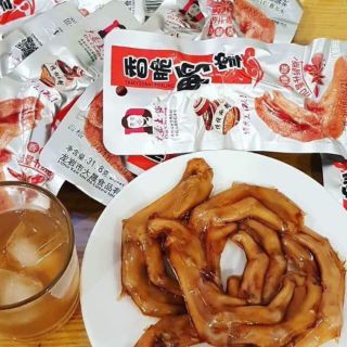 [SẴN, CHÂN TO]Chân vịt cay Da Cheng,chân vịt cay đặc sản Phúc Kiến, đồ ăn vặt Trung Quốc 31.8G | BigBuy360 - bigbuy360.vn