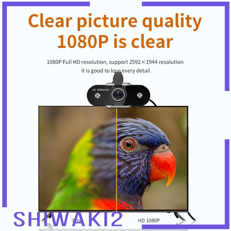 Webcam Shiwaki2 Usb Hd 480p Cho Pc Laptop Ốp | BigBuy360 - bigbuy360.vn
