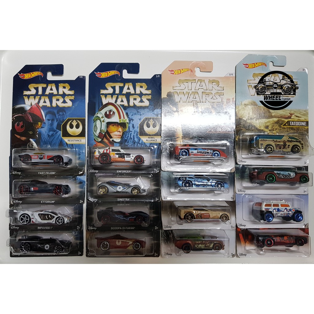 Xe mô hình đồ chơi Hotwheels 1:64 - STAR WARS (nhấn nút MUA NGAY để chọn từng sản phẩm)