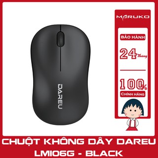 Chuột không dây Dareu LM106G Black - Bảo hành 24 tháng
