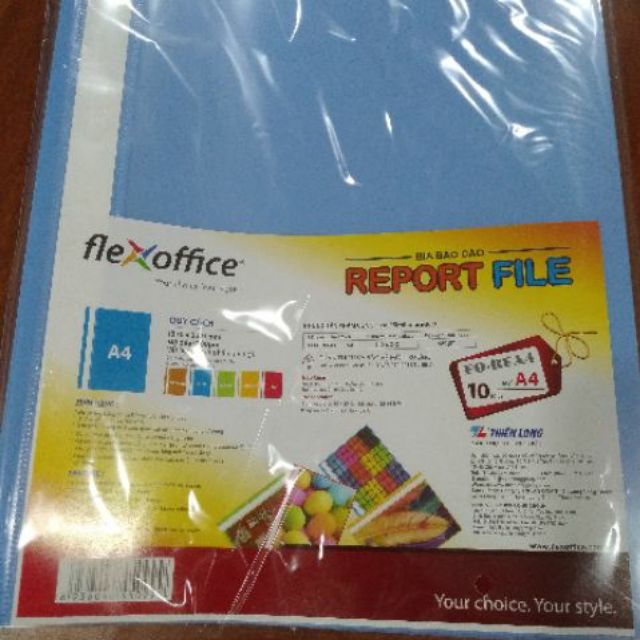 Combo 10 cái Bìa accord nhựa TL A4