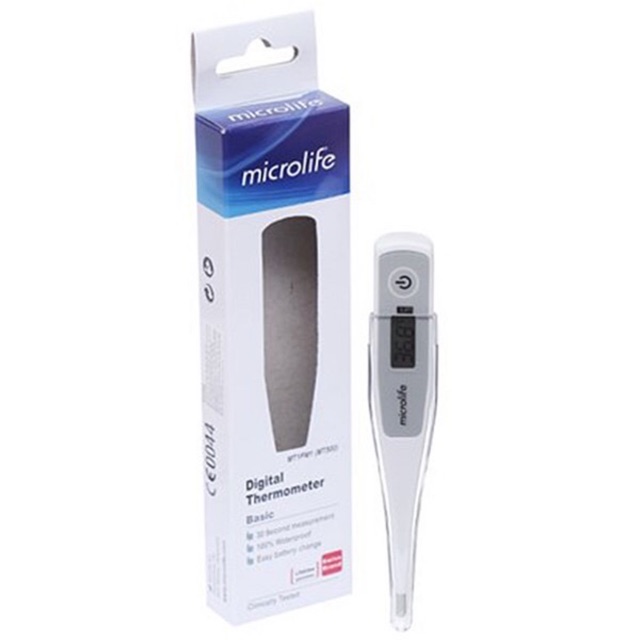 Nhiệt kế điện tử Microlife MT500 Thụy Sĩ (CHÍNH HÃNG - BẢO HÀNH TRỌN ĐỜI)