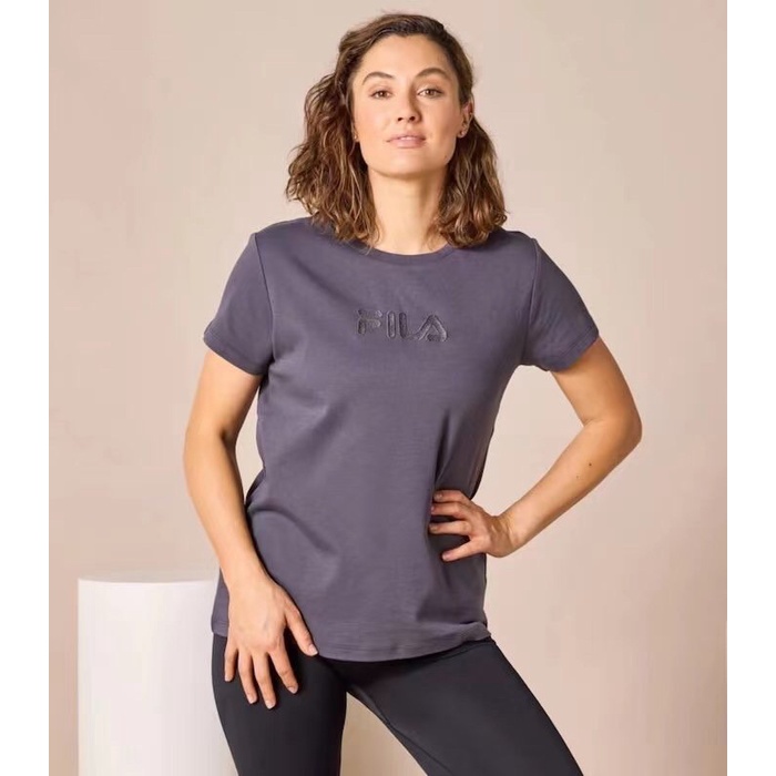 A396-Áo thun thêu huy hiệu fl