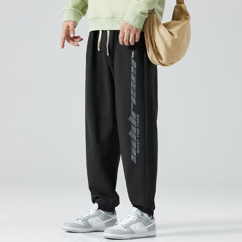 Quần Jogger Lưng Thun Dáng Rộng Cỡ Lớn M-8XL Thời Trang Trẻ Trung Cho Nam