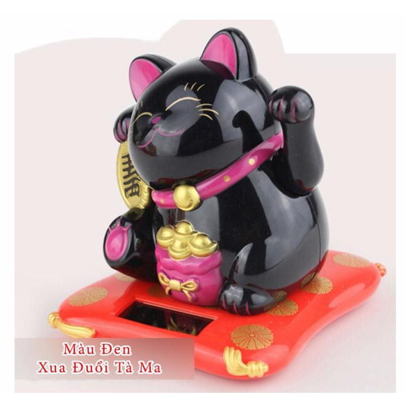 Combo 3 mèo may mắn vẫy tay năng lượng mặt trời size nhỏ | BigBuy360 - bigbuy360.vn