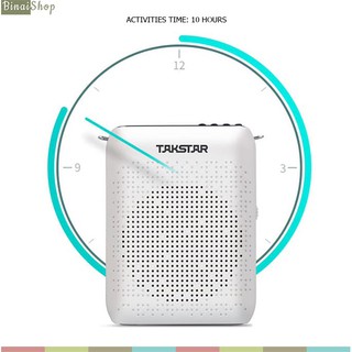 [Chính hãng] Máy trợ giảng có bluetooth Takstar E220 (FM, ghi âm, hướng dẫn viên, giáo viên,bán hàng)