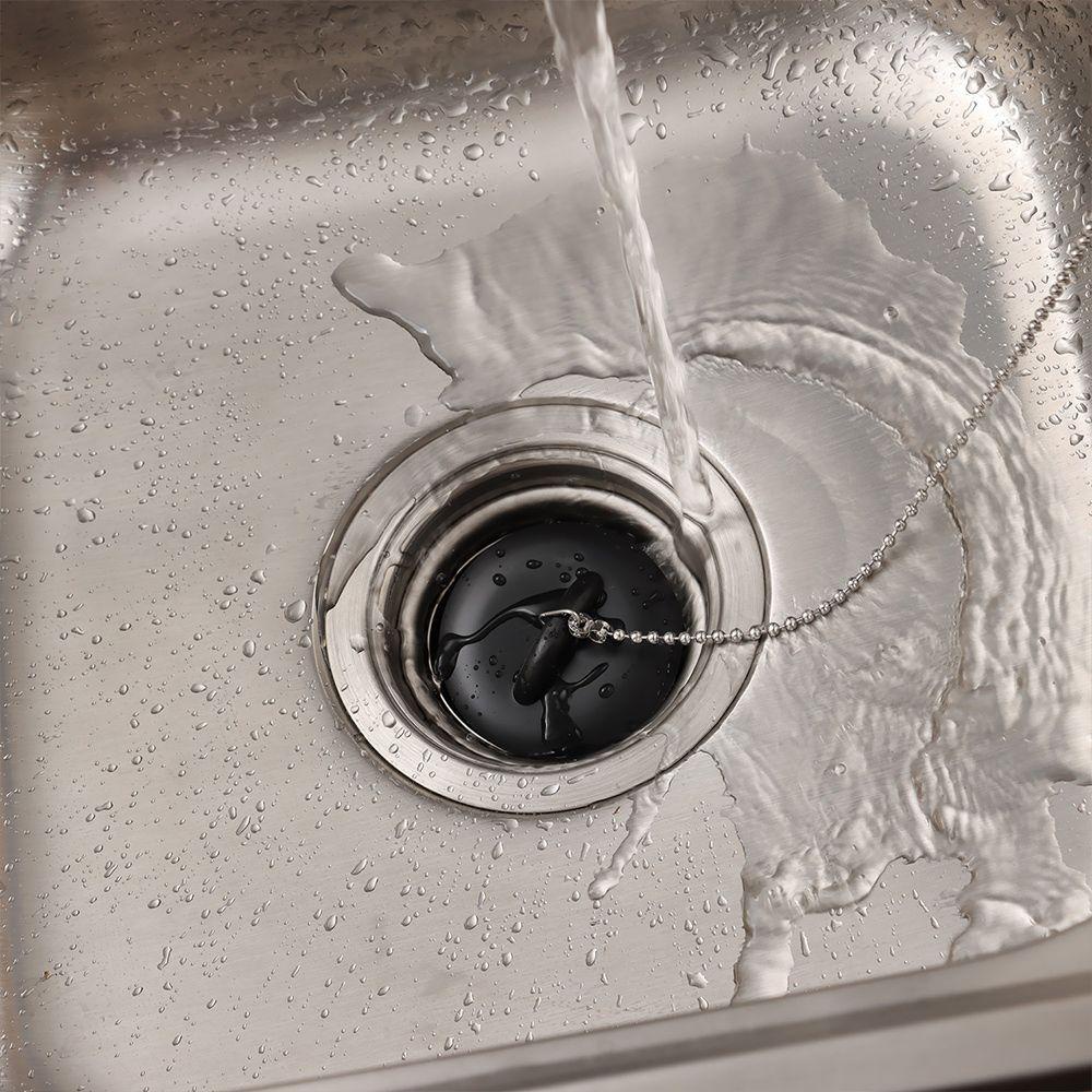 PISTA Vỏ Bọc Cống Thoát Nước Bồn Rửa Chén Hình Tròn Siêu Bền Kèm Dây Xích Tiện Dụng