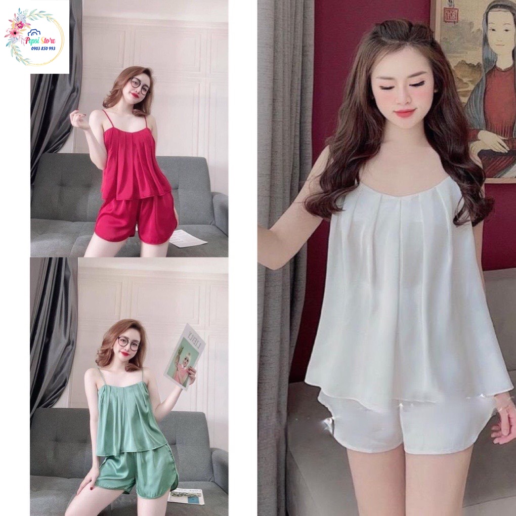 Đồ ngủ sexy chất lụa satin siêu sang