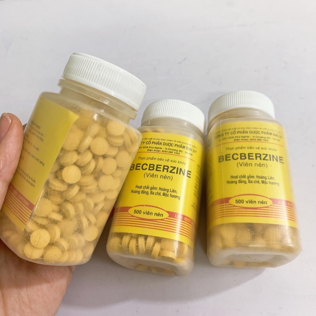 VIÊN HƯƠNG LIÊN BERBERIN Lọ 500 VIÊN