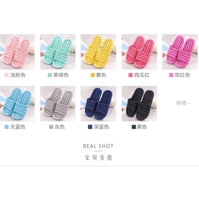 Dép lỗ đi trong nhà, nhà tắm, dép đi văn phòng, chống trơn trượt, siêu mềm êm chân, thoáng mát- LinhTinhShop