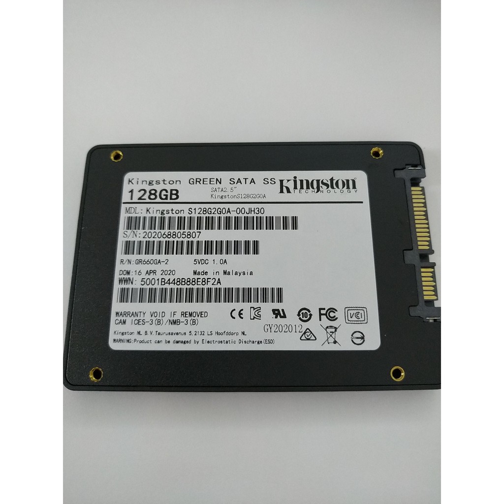 SSD Kingston 128gb hàng bảo hành 36 tháng