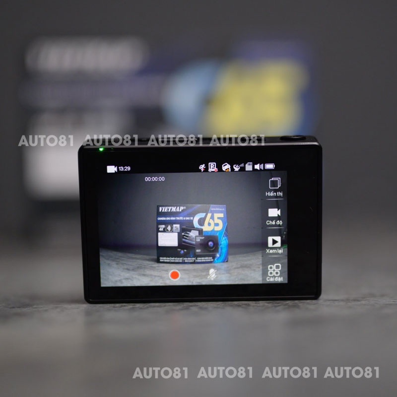 Camera hành trình Vietmap C65, ghi hình trước sau, cảnh báo tốc độ, tặng kèm thẻ nhớ 32G | BigBuy360 - bigbuy360.vn