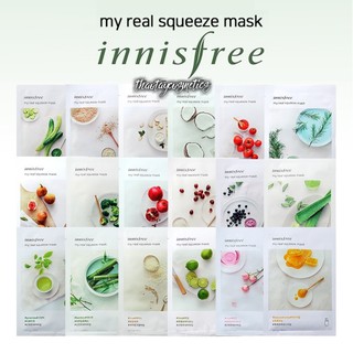 Mặt nạ giấy Innisfree My Real Squeeze Mask (20ml)