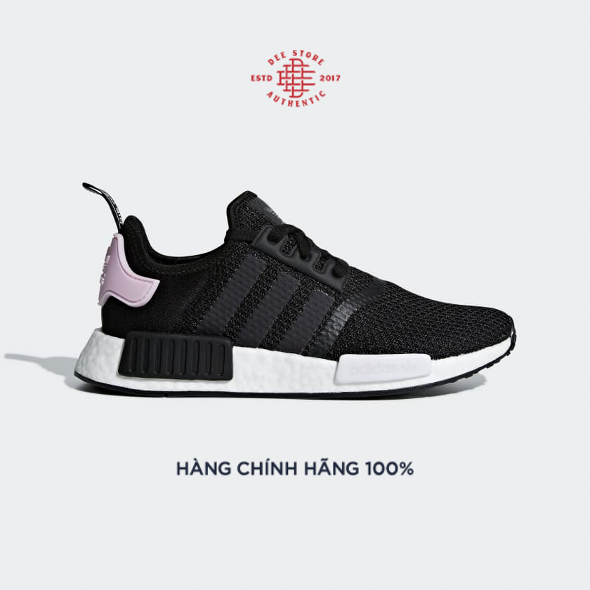 [CHÍNH HÃNG] Giày Sneaker Thể Thao Nữ Adidas NMD R1 W Core Black/Clear Pink