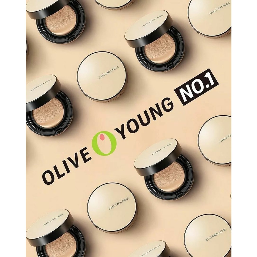 Dòng Cushion chuyên nghiệp JUNG SAEM MOOL SKIN NUDER CUSHION