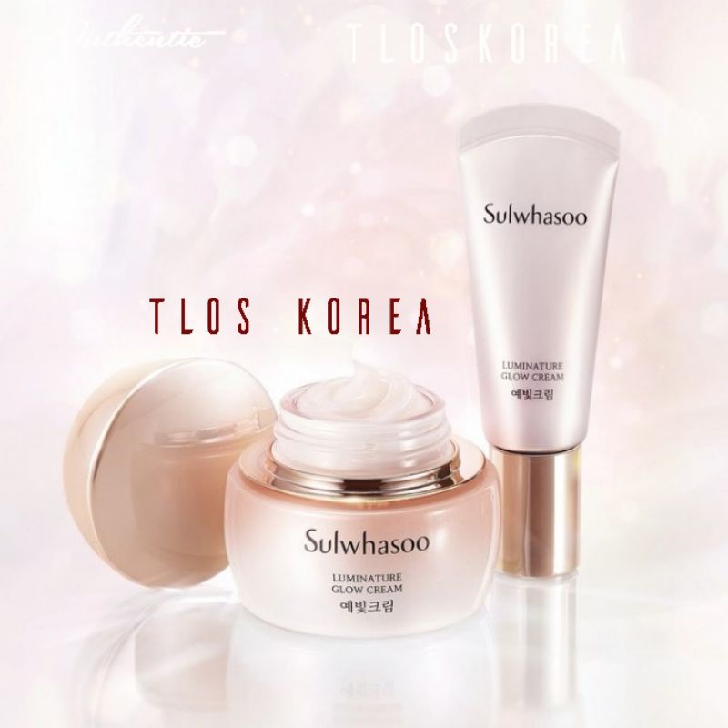 10 Gói Kem trắng da chống nhăn Luminature glow cream sulwhasoo 1ml 설화수 예빛크림