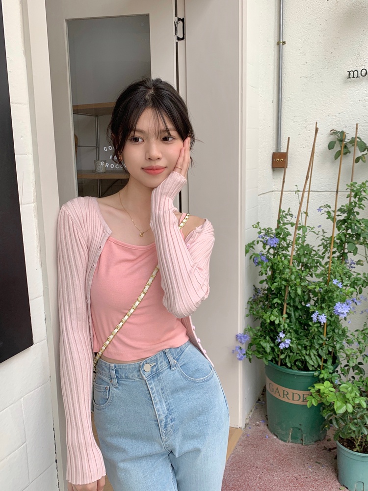 Áo Hai Dây Dáng Ôm Ngắn Thời Trang 51639