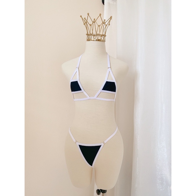 Che tên sản phẩm - BK048 - Bộ lọt khe gợi cảm - đồ lót sexy -Kellywang