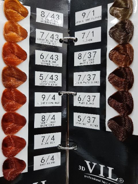 Màu Nhuộm tóc VIILL 100ml.