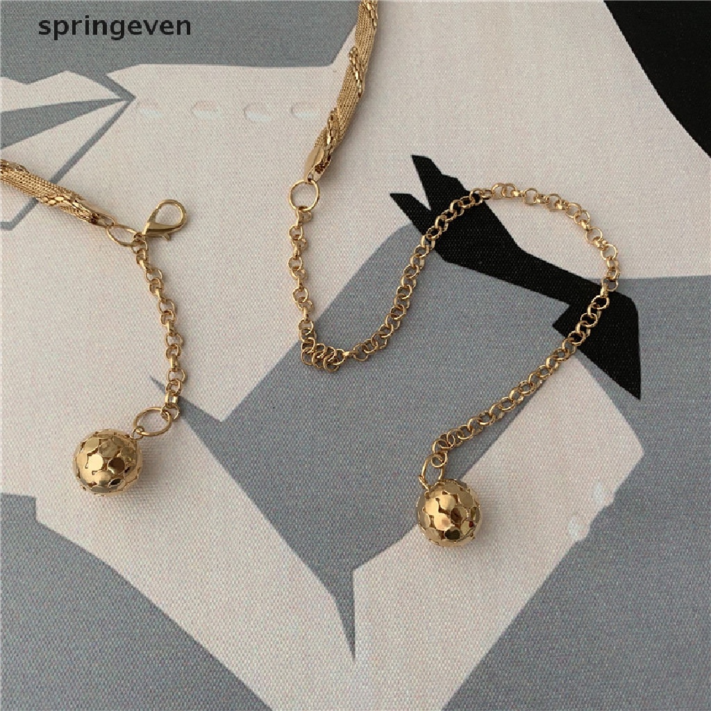 Thắt Lưng Dây Xích Bằng Kim Loại Thời Trang Cho Nữ