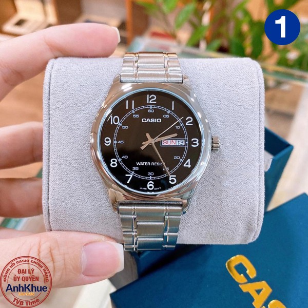 Đồng hồ nam dây kim loại Casio Standard chính hãng Anh Khuê MTP-V006 Series