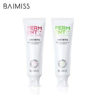 Kem đánh răng BAIMISS enzym đánh bay hơi thở có mùi hôi và răng ố vàng 100g