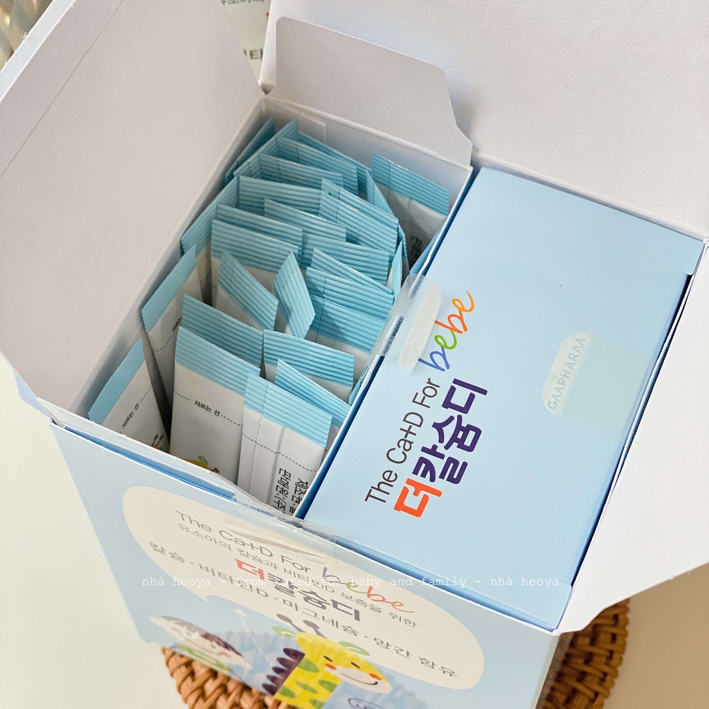 BỘT CANXI THE CA+D FOR BEBE PHÁT TRIỂN CHIỀU CAO CHO BÉ