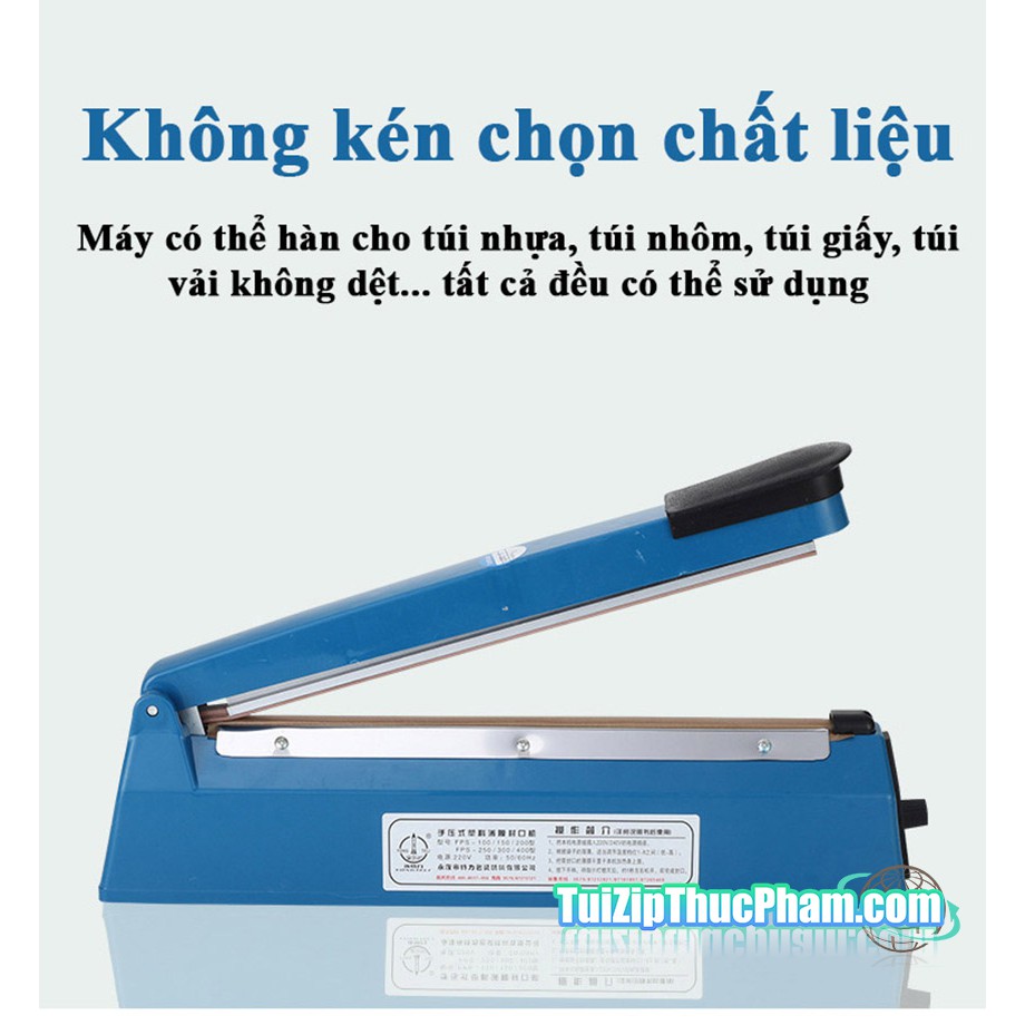 Máy hàn miệng túi mini cầm tay tiện dụng, máy ép nhiệt vỏ nhựa ABS giá rẻ tiết kiệm, dễ sử dụng TB002