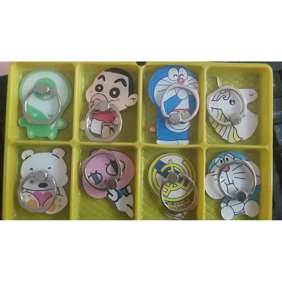 combo 2 nhẫn iring đỡ điện thoại hình kute