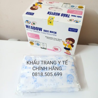 Khẩu trang y tế trẻ em hộp 50 cái (Hàng chính hãng)