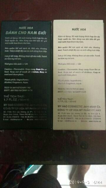 Nước hoa Eki 50ml